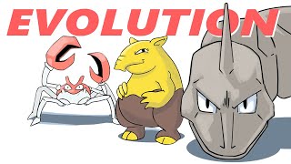 Onix, Drowzee, & Krabby Evolution - Normal and Shiny Pokemon Transformation Animation