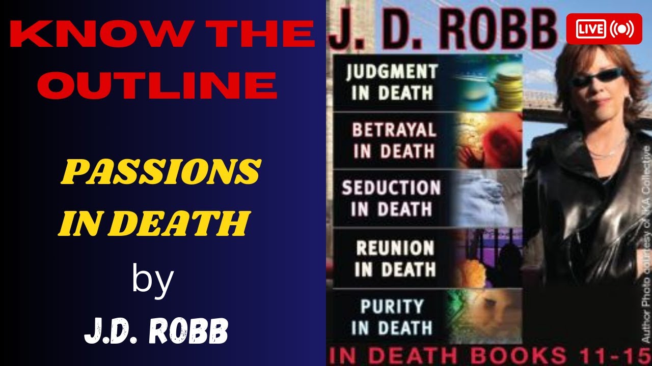 Book Review of PASSIONS IN DEATH by J.D. Robb | Futuristic Crime Drama with a Twist | CurrentCrafter