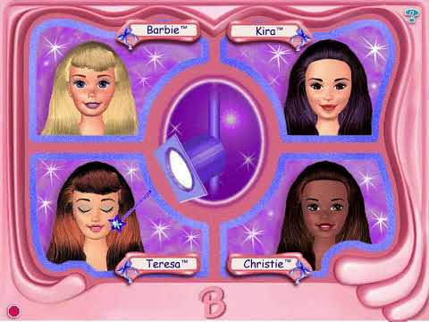 Barbie Magic Hair Styler Full Playthrough