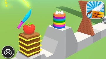 Slice It All! - Gameplay Walkthrough Part 9 - Basic Game Level 152-155 (iOS, Android) #shorts