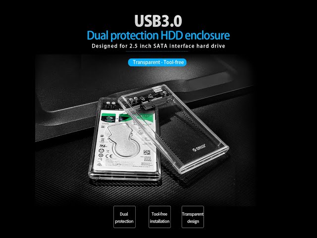 HỘP ĐỰNG Ổ CỨNG 2.5" SSD/HDD SATA 3 USB 3.0 ORICO- 2139U3