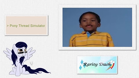 [Blind Commentary] Pony Thread Simulator V0.28