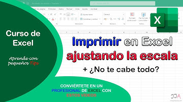 🥇CURSO DE EXCEL: Imprimir Excel Ajustando Escala para ver su totalidad [TIPS 17] 💯