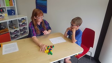 Video Example: A tutor works on multiplication with a student and using manipulatives