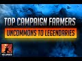 RAID: Shadow Legends | TOP CAMPAIGN FARMERS IN RAID SHADOW LEGENDS | UNCOMMON TO LEGENDARY & BUILDS