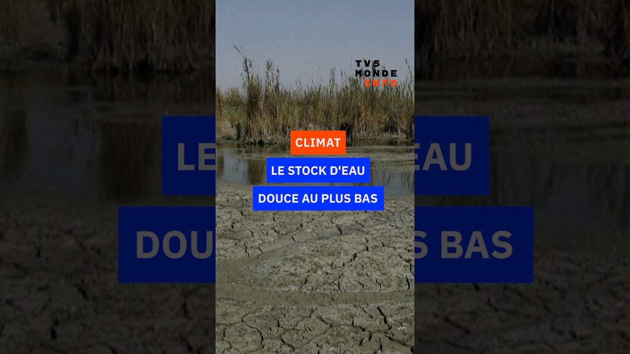 Climat : le stock d'eau douce au plus bas