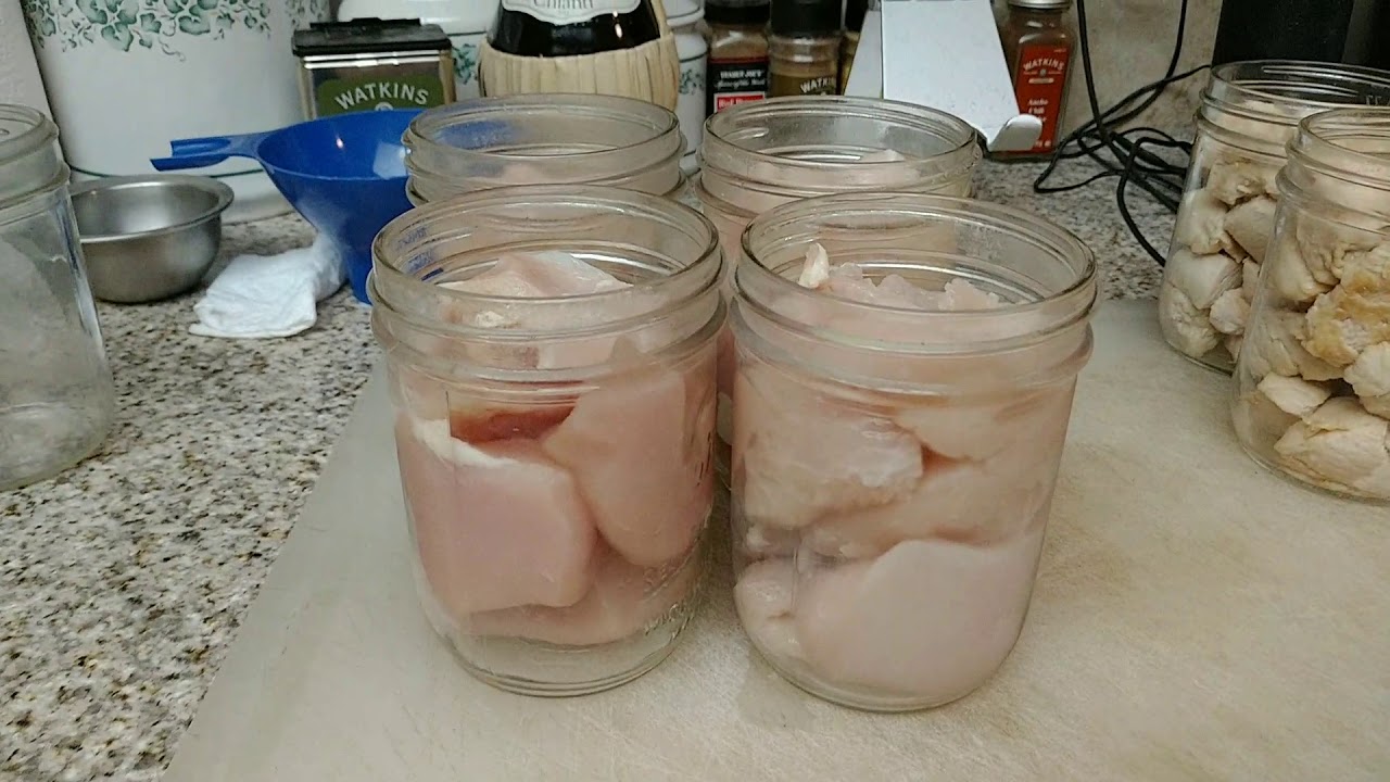 Canning Chicken RAW PACK VS Browning Ugly Chicken YouTube