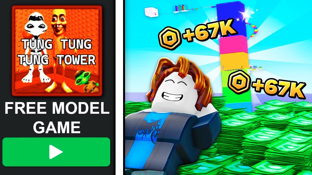 I Made a VIRAL Roblox Game With Only Free Models.. - YouTube