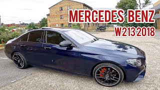 MERCEDES BENZ W213 E220D 2018 | RESHIKIMI I MAKINAVE - ALBANIAN CAR REVIEW | POV DRIVING