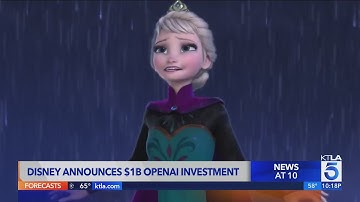 Disney announces $1B OpenAI partnership investment