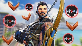 I Spectated a Bronze Hanzo with the BEST AIM I've EVER Seen in Overwatch 2