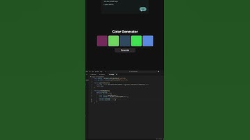 This Simple Color Generator is Surprisingly Fun to Build #css #coding #webdesign #htmlcss