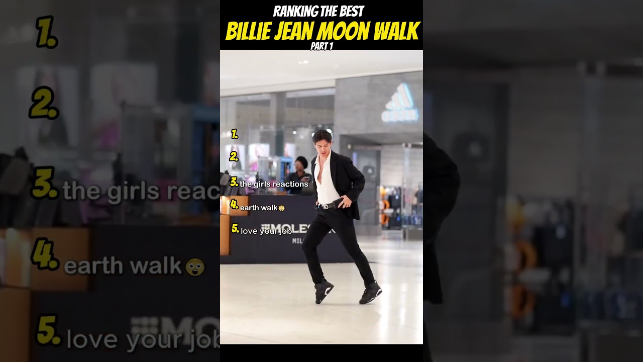 Ranking The Best Billie Jean Moon Walk #tiktok #funny #pov #trend #viral #shorts