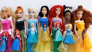 Disney Princess Doll Makeover ~ DIY Miniature Ideas for Barbie - Wig, Dress, Faceup, and More! DIY