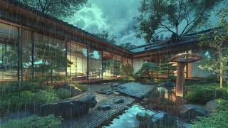Zen Oasis: Heavy Rain ASMR in a Serene Garden - Sleep Instantly by Rainy Night Dreamer 346 views 3 weeks ago 2 hours