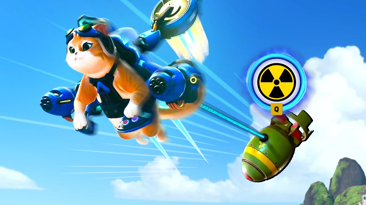 Overwatch but Jetpack Cat commits war crimes