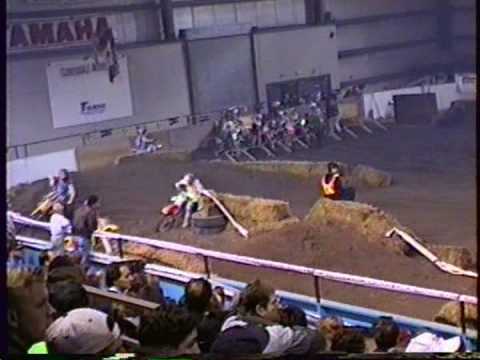 Naslund vs. Gatt - 1992 Cloverdale Arenacross 125 ...