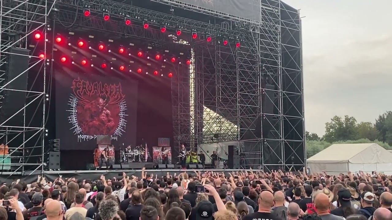 CAVALERA - Refuse/Resist - propaganda - Territory - live Italy 7-7-2024