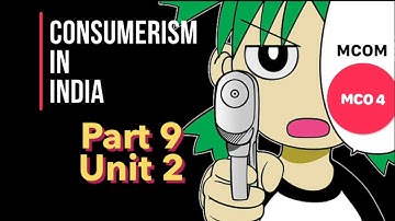 PART 9 | Unit 2 | Socio Cultural Environment | MCO 4 MCOM 2nd year IGNOU