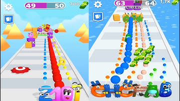 ⭐⭐Alphabet Dino Run ⭐ VS⭐ Merge Number Run New Update ⭐ Alphabet Lore Abcdefghijklmnopqrstuvwxyz 3
