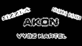 Akon ft Sizzla, Shabba Ranks and Vybz Kartel - Soul Survivor Gun Session (Clear BassBoost)