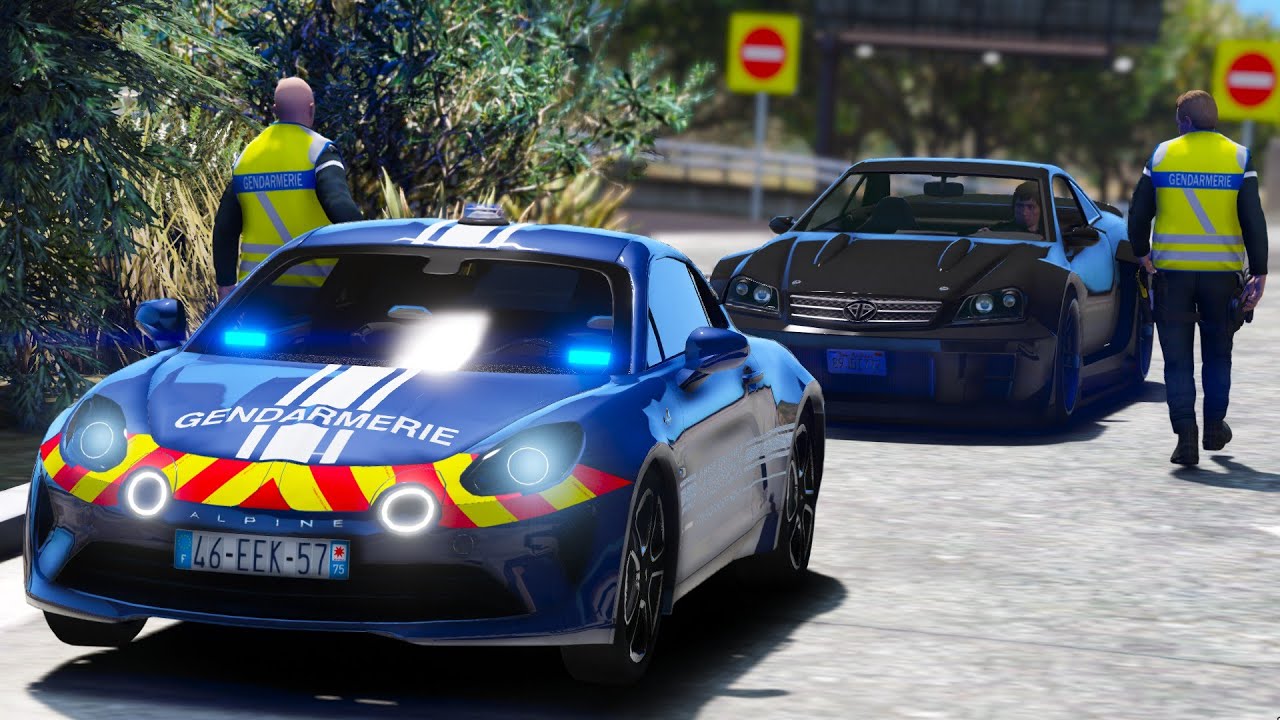 [GTA 5] LES GENDARMES ARRETENT LES FOUS DE LA ROUTE | LSPDFR #831