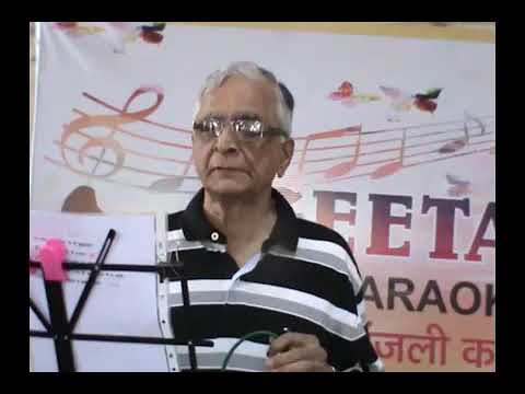 Prabhakar M Kelkar Sings," Jata Hoon Mein Mujhe Ab Na Bulana" Rafisaheb's song from film Dadi Maa.