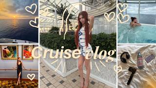 I SPENT 10 DAYS ON A CRUISE SHIP... come with me | CRUISE VLOG PART 1