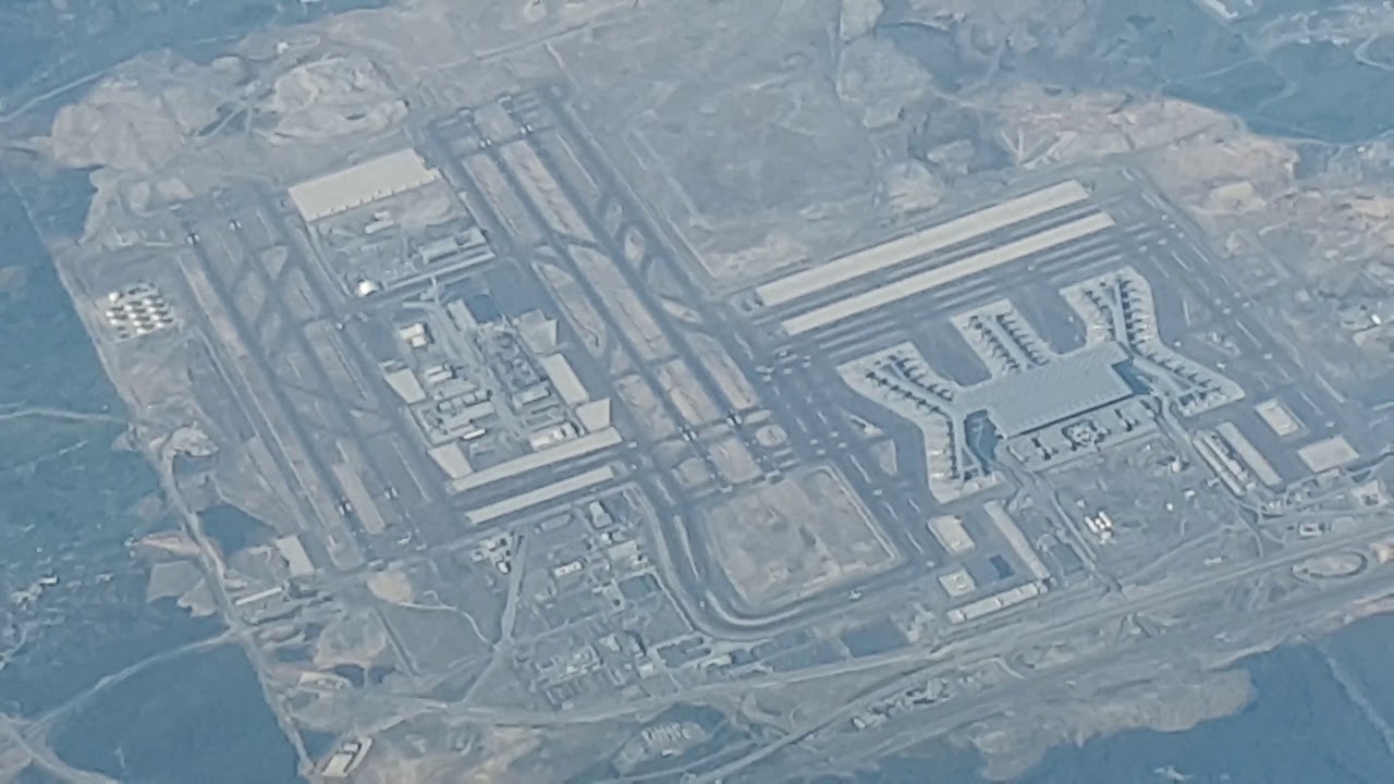 Istanbul NEW airport from the sky "The Sky Is Our Home"