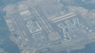 Istanbul NEW airport from the sky \