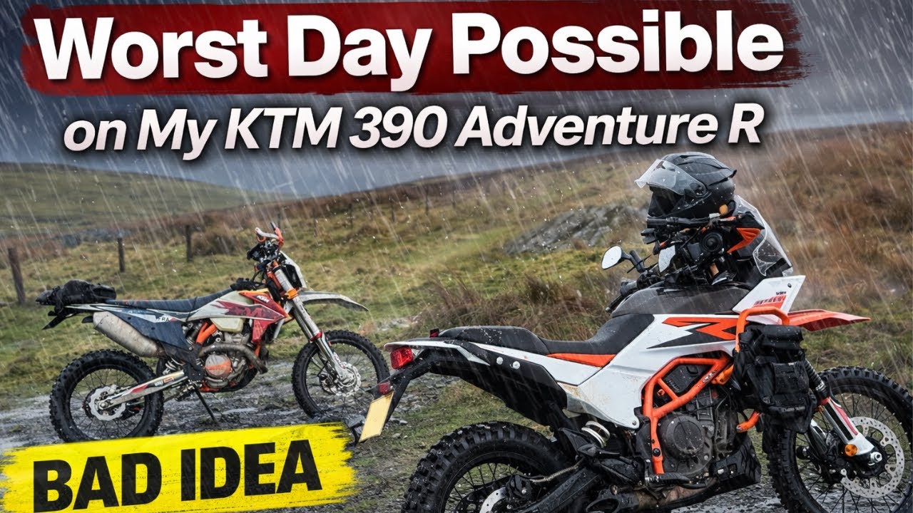 Worst Day Possible on My KTM 390 Adventure R