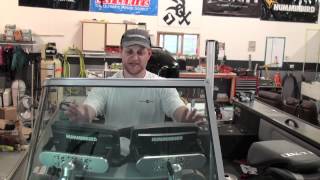 Mounting marine electronics