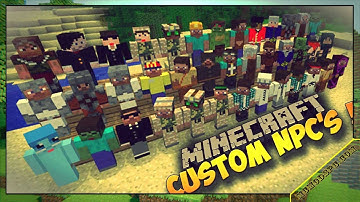 Custom NPCs Mod 1.13.2/1.12.2/1.11.2 & How To Download and Install for Minecraft