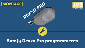 [Montage] Somfy Dexxo Pro programmeren
