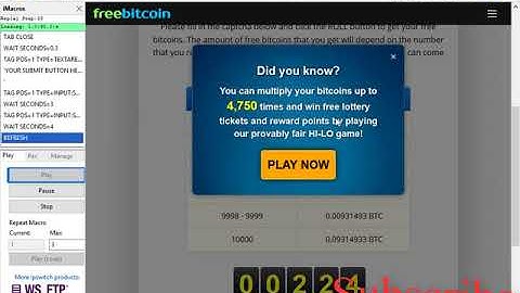 Auto bot roll +Recaptcha Solve Bot with 2captcha API .IT WORKS 100%!!!!!!! freebitco and freedoge