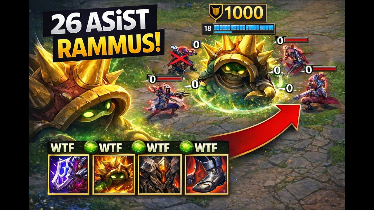 RURF'TA 26 ASİST RAMMUS  !!!