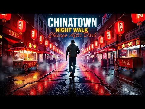 Walking Through Chinatown Chicago at Night – Pure City Vibes