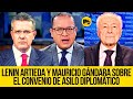 Dr augusto tandazo lenin artieda y mauricio gandara sobre el convenio de asilo diplomtico