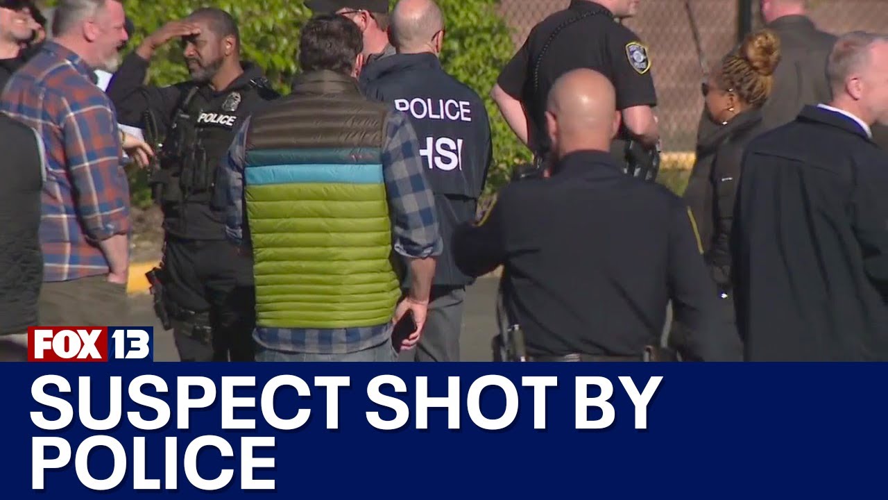 Suspect killed by police in Southcenter | FOX 13 Seattle - YouTube