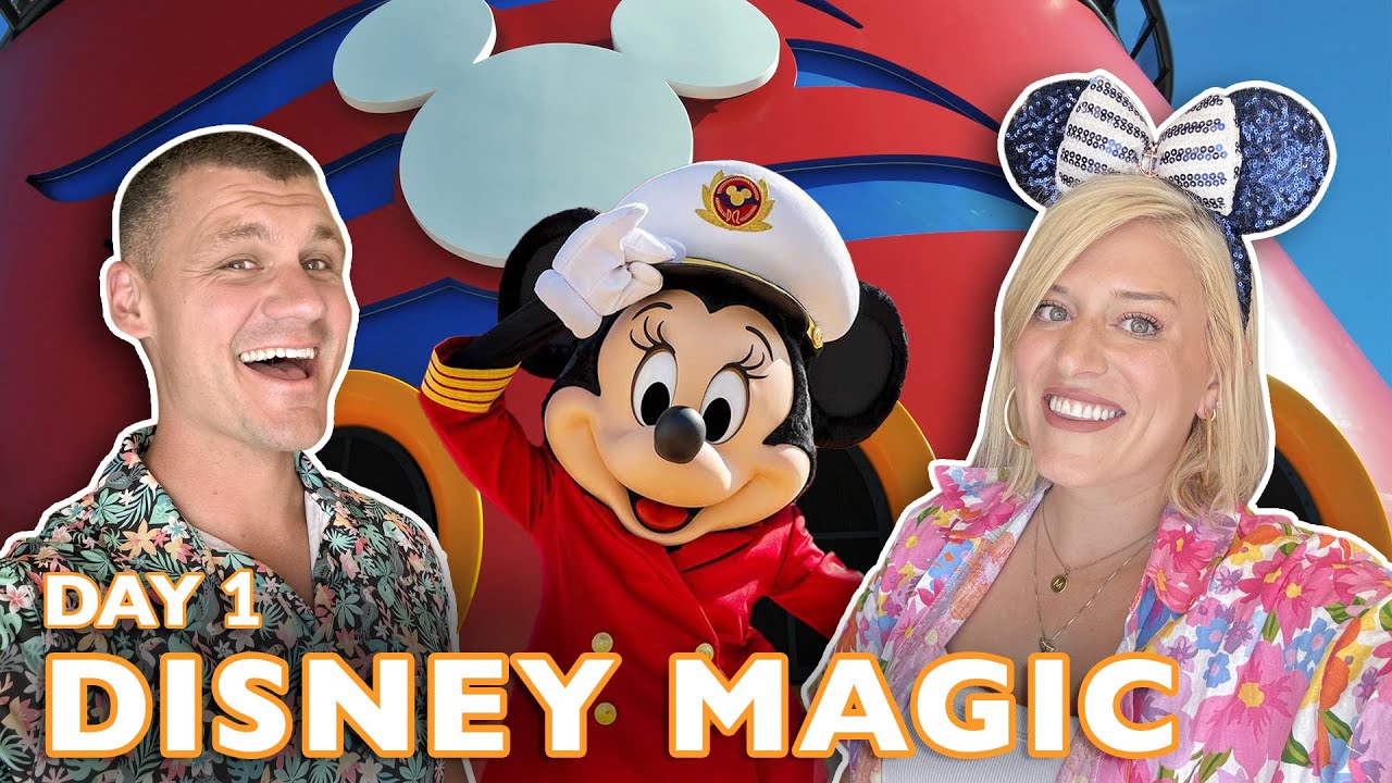 Day 1: Trying NEW Things On The DISNEY MAGIC | Palo Primo Notte, Accessible Room Tour, Cruise Line
