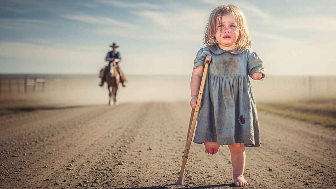 Abandoned on a Texas Road, a Little Girl Cried—Until a Cowboy Stopped
