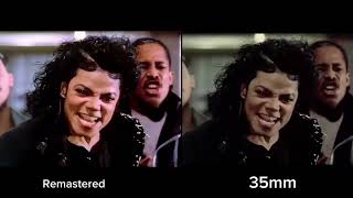 Michael Jackson Bad 1987 Short Film 4K Remastered Vs 35Mm Video