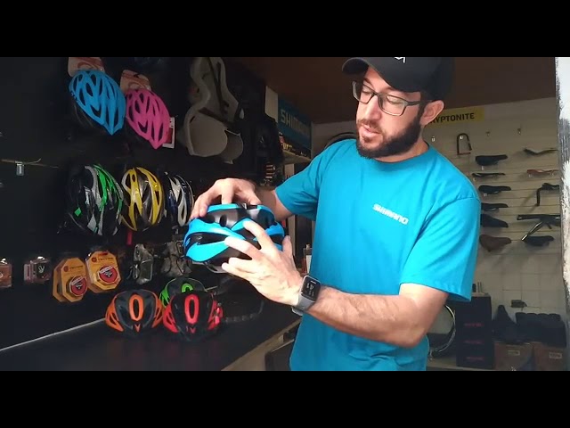 Capacete Ciclismo GTS Com Led - YouTube