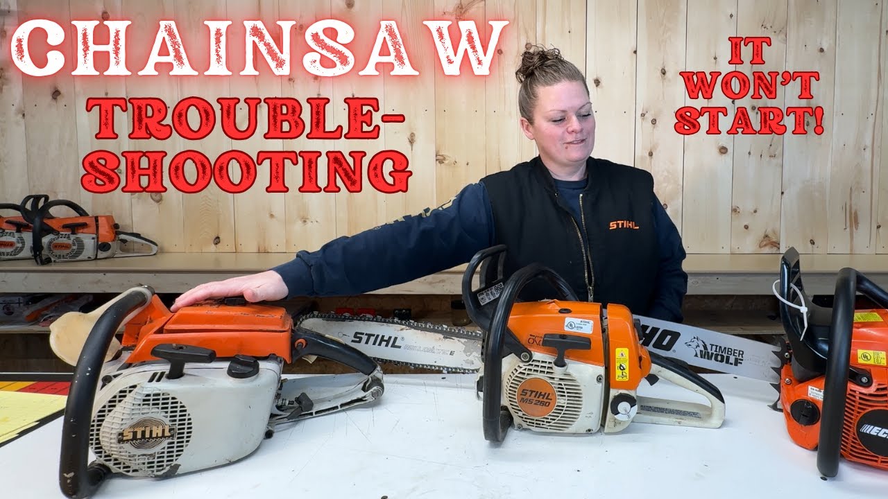 Stihl MS260 026 Chainsaw: Will Not Start -- Quick Troubleshooting Guide ...