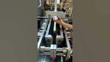 RONGDA Semi-automatic box wrapping machine