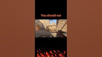 You should run 😂😂😂 #csgo #funny #gaming