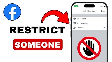 How to Restrict Someone on Facebook 2024 | iPhone & Android (Quick And Easy Tutorial)