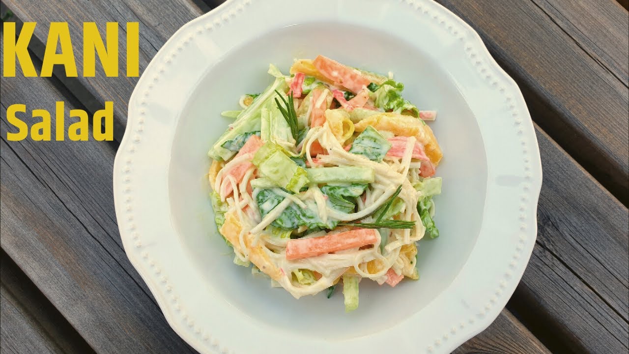 Japanese Kani Salad - YouTube