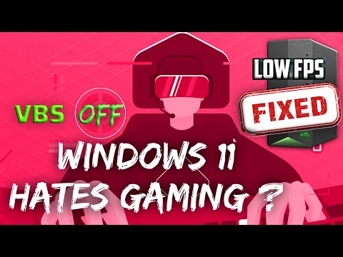 Windows 11 Gaming Performance Fix | Windows 11 VBS Disable