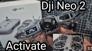DJI Neo 2 - First Activation